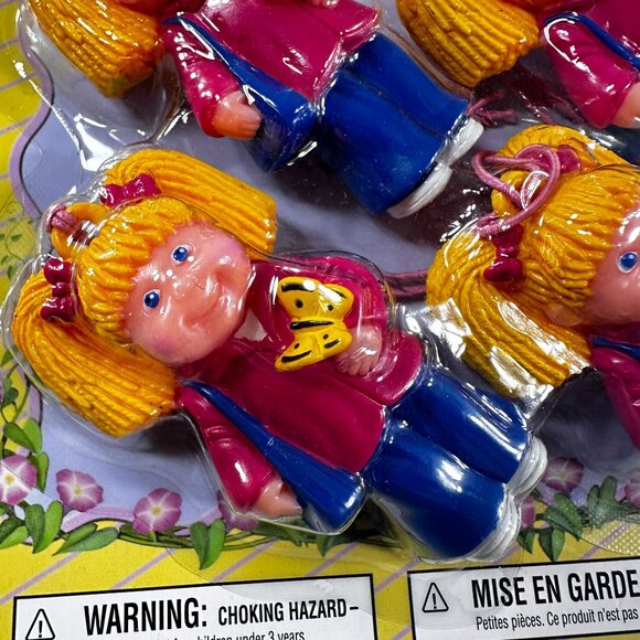 Cabbage Patch Kids Party Zipper Pulls Butterfly Design Ware Vintage - Picture 2 of 9